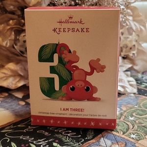 Hallmark 2016 Keepsake Ornament "I Am Three!"